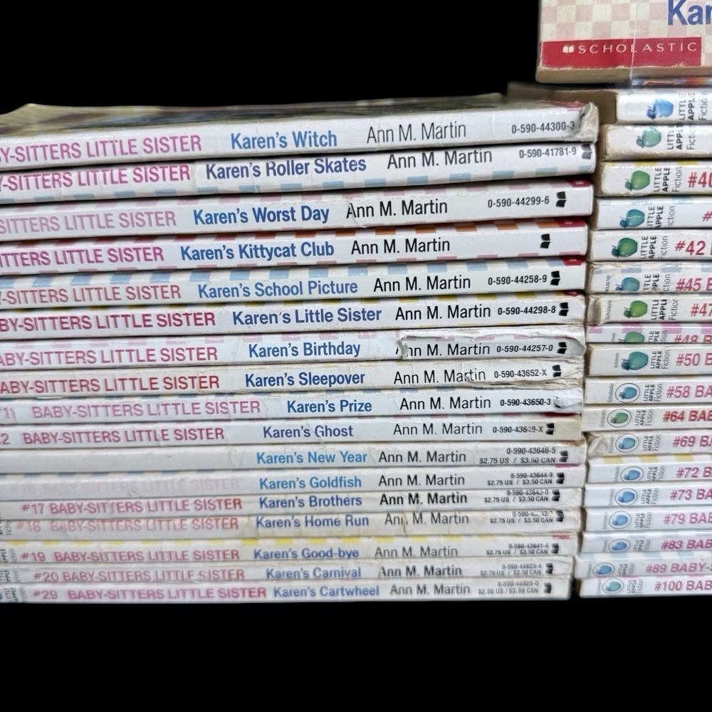 Baby-Sitters Little Sister Books by Ann M. Martin Little Apple Lot of 36 - Picture 5 of 16